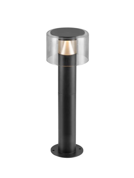SLV 1010197 Taha II 45, Retro LED-Stehlampe Outdoor, DIM, IP65, 10W, CCT 22/27K, in schwarz