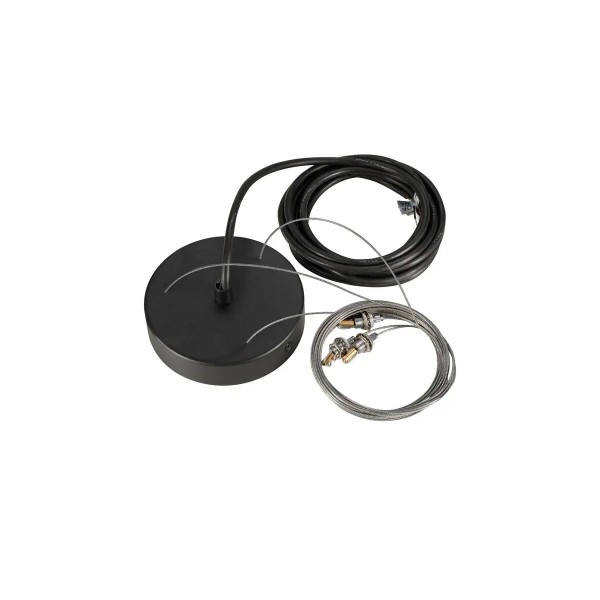 SLV 1011781 Abhängeset in Schwarz 500cm, für Medo 2