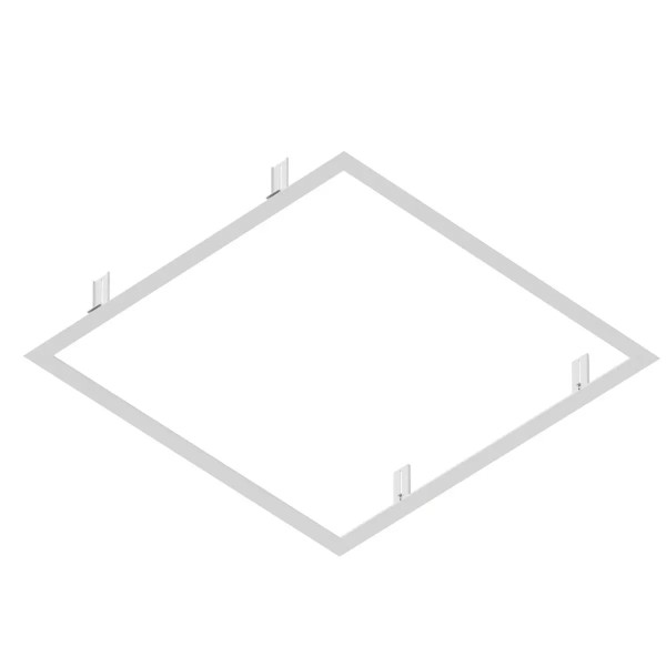 SLV 1011335 Einbaurahmen 62x62cm weiß, für Panel P/ Pavanno