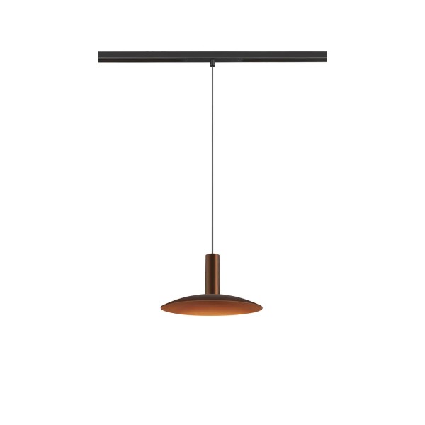 SLV 1007747 Lalu Elypse 22, 48V LED-Hängeleuchte, bronze, DALI, 8W, 3000K