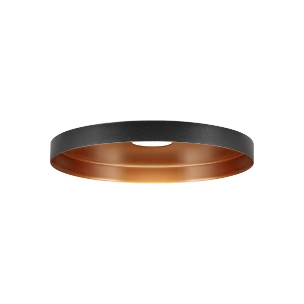 SLV 1007544 Lalu Plate 15, Lampenschirm, schwarz, bronze, D:15cm, H:1.5cm