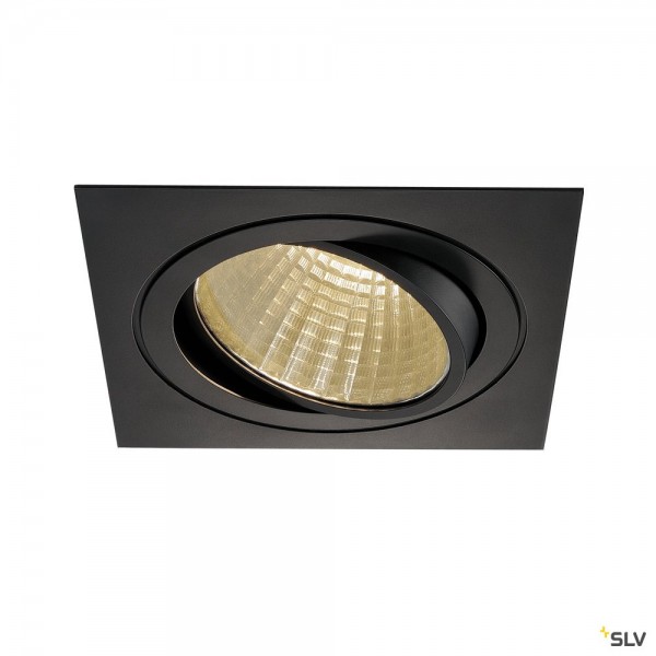 SLV 114290 New Tria 1 Set, Deckeneinbauleuchte, dimmbar 1-10V, LED, 29W, 3000K, 2425lm