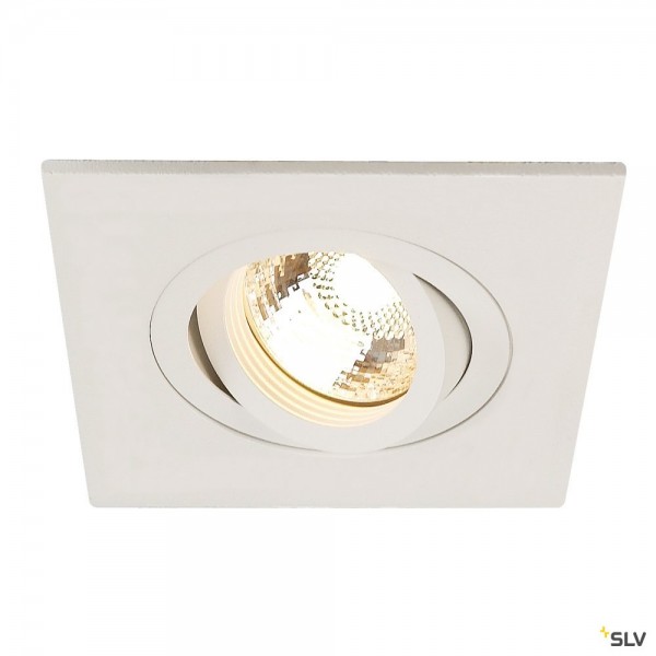 SLV 113451 New Tria XL, Deckeneinbauleuchte, weiß matt, QPAR51, GU10, max.50W