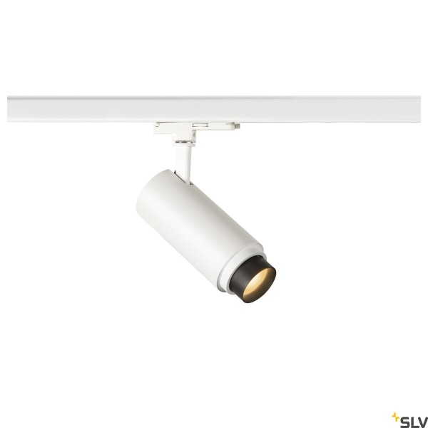 SLV 1006115 Numinos Zoom M, 3 Phasen, Strahler, weiß, dimmbar Dali, LED, 20W, 2700K, 1650lm, 15-60°