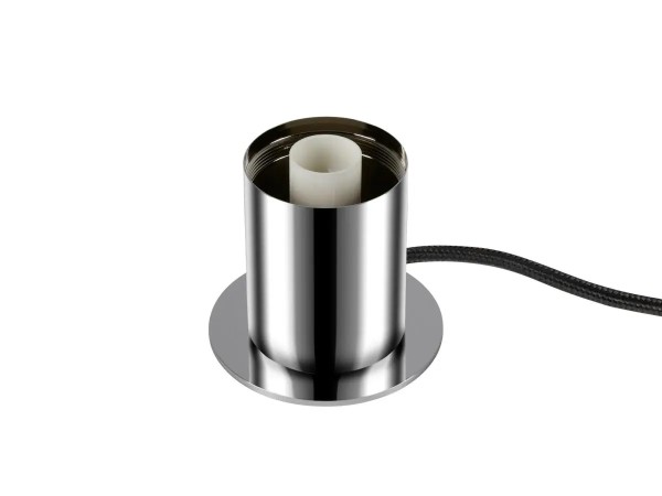 SLV 1008111 Varyt, Tischlampe ohne Schirm, E14, in chrom