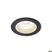 SLV 1005542 Numinos XS, Deckeneinbauleuchte, schwarz/weiß, IP44, LED, 7W, 4000K, 740lm, 55° SLV 1005542 Numinos XS, Deckeneinbauleuchte, schwarz/weiß, IP44, LED, 7W, 4000K, 740lm, 55°