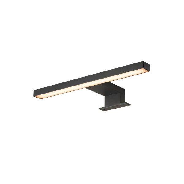 SLV 1011757 Dorisa 30, LED-Wandleuchte Linear, 5,2W, 4000K, IP44, in Schwarz