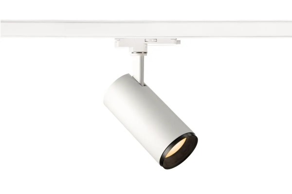 SLV 1004464 Numinos M, 3-Phasen LED-Strahler, DALI, 14W, 2700K, 1750lm, 60°, in weiß/schwarz