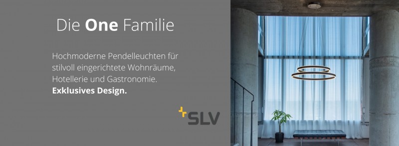 SLV ONE Leuchtenserie - Pendelleuchten