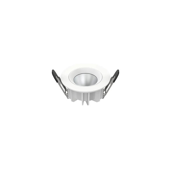 SLV 1010758 Downlight P, LED-Einbauleuchte DALI, weiß matt, IP54, 5-8W, 4000K, bis 132 lm/W