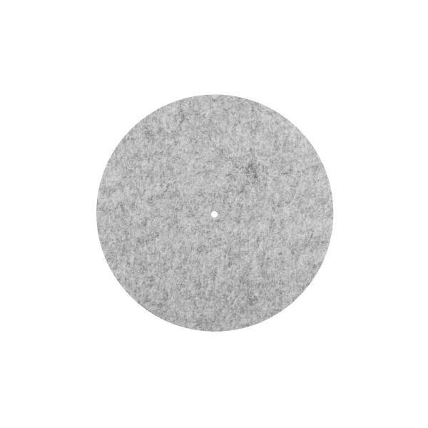 SLV 1010407 Filz-Lampenschirm Flach 50cm grau, für Grip! Flat