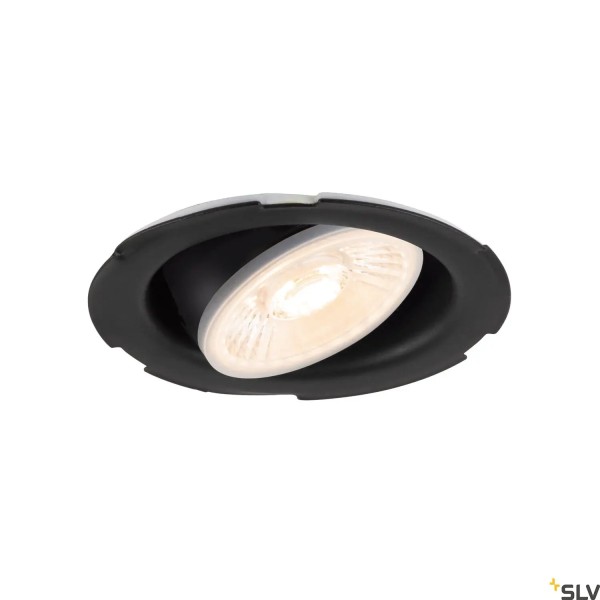 SLV 1007090 Universal Downlight, Modul, schwenkbar, dimmbar, LED, 8W, 27/30/40/6500K, 680lm, 38°