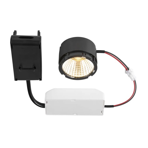 SLV 1007383 New Tria 68/75, LED Modul, schwarz, dimmbar, 8.3W, 3000K, 750lm, 38°