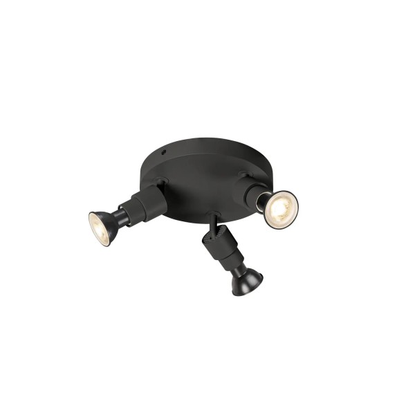 SLV 1008237 Puri 2.0 Basic, Spot Rondell, GU10, in schwarz