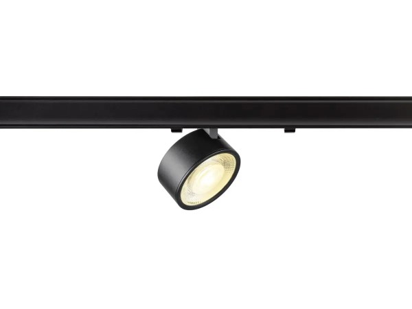 SLV 1010243 Kalu 2.0, Flacher 3-Phasen LED-Spot Rund, DALI, 10W, 3000K, in schwarz