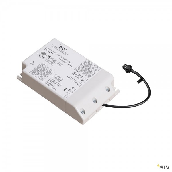 SLV 1004071 LED Treiber, dimmbar Dali/ 1-10V, 700/800/900/1050/1200/1300/1400mA, 4,2-50W