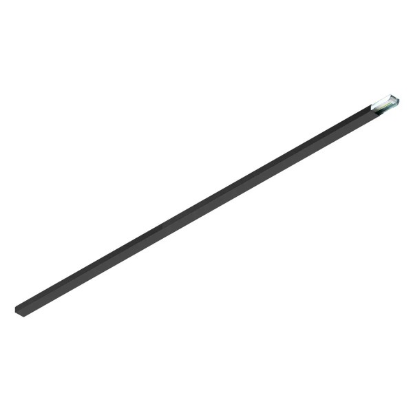 SLV 1010555 BC 2500, Blindabdeckung 7-polig, schwarz, für Easylight LED-Lichtbandsystem