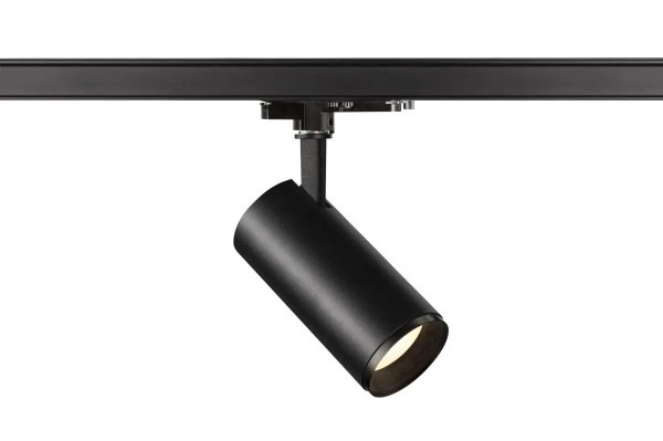SLV 1004475 Numinos M, 3-Phasen LED-Strahler, DALI, 14W, 4000K, 1950lm, 36°, in schwarz