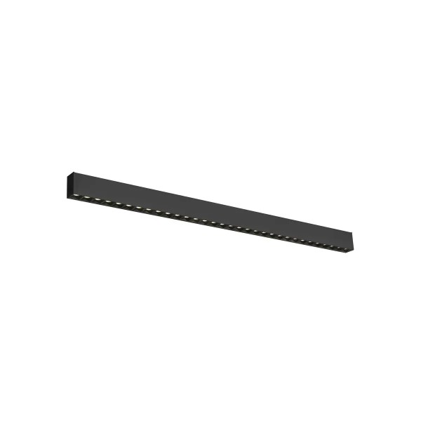 SLV 1010520 Glenos Pro, LED-Deckenleuchte Linear 129cm, DALI, 30W, 4K, UGR19, in schwarz