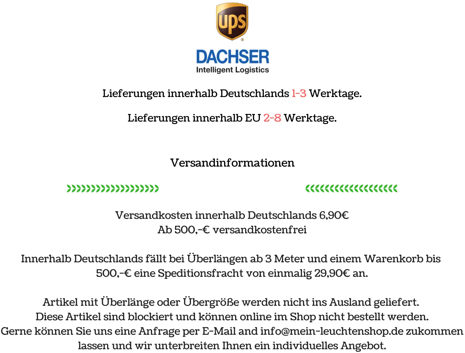 slv-leuchten-lampen-versandkosten-2023