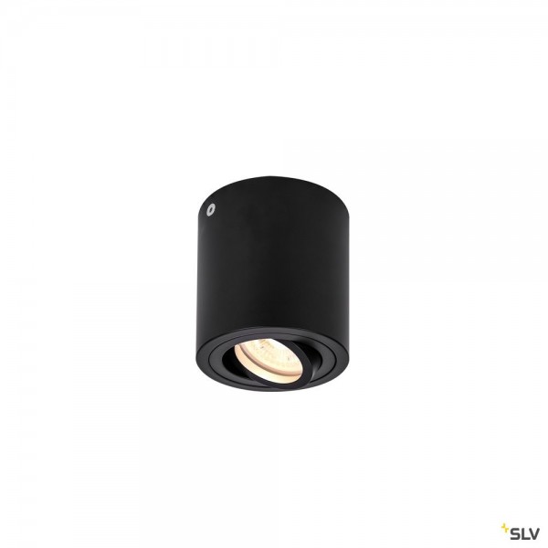 SLV 1002010 Triledo Round, Deckenleuchte, schwarz, LED GU10, max.10W