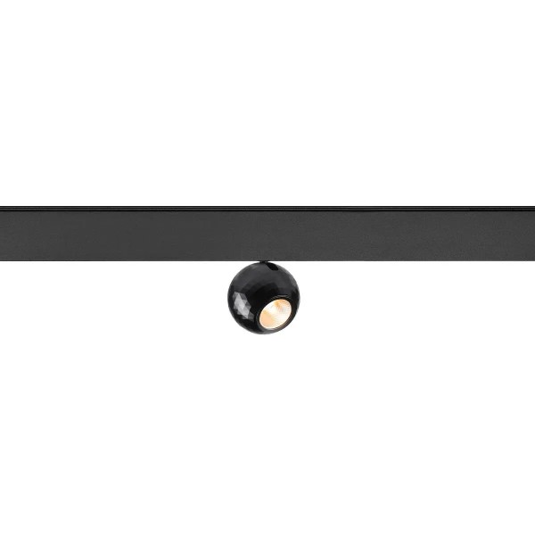SLV 1010377 Dysko, 48V LED-Strahler Rund, DALI, 5.6W, 2700K, in Schwarz