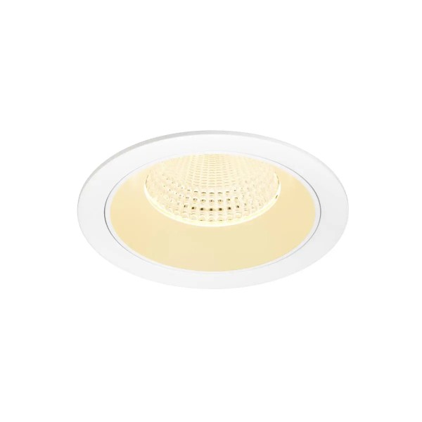 SLV 1009952 Numinos XL, LED-Einbauspot, 24W, 3000K, 3600lm, 55°, in weiß