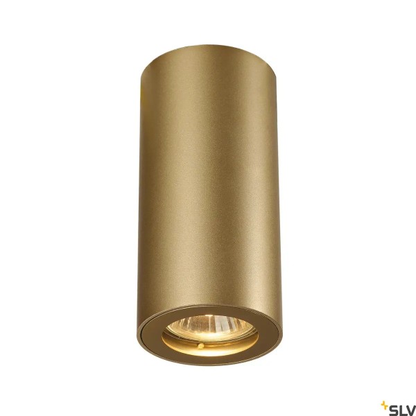 SLV 151813 Enola_B CL-1, Deckenleuchte, gold, QPAR51, GU10, max.35W