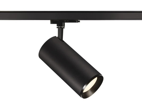 SLV 1005807 Numinos XL, 3-Phasen LED-Strahler, DALI, 28W, 4000K, 3900lm, 24°, in schwarz