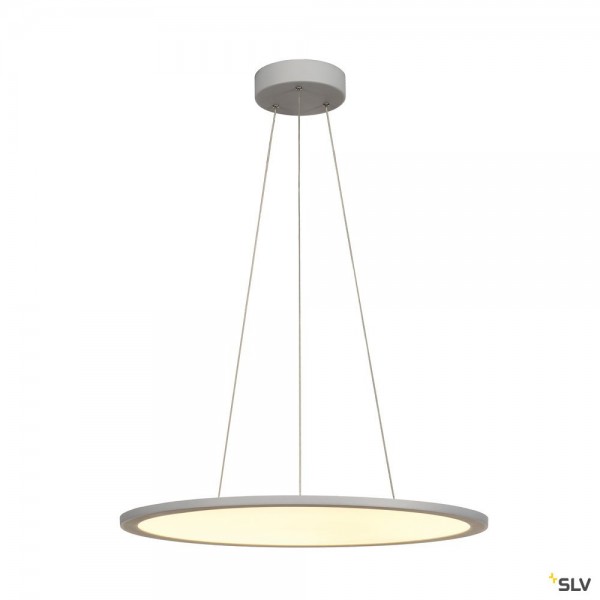 SLV 1003046 Panel 60, Pendelleuchte, grau, dimmbar Dali, LED, 42W, 3000K, 3150lm