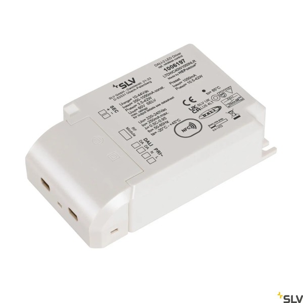 SLV 1006197 LED-Treiber, DALI RF, 40W, 1050mA