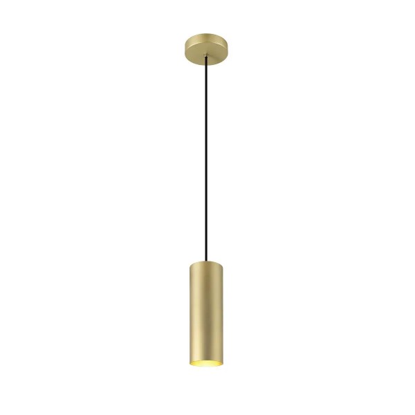 SLV 1008134 Enola, Zylinder Pendelleuchte in gold matt, E27