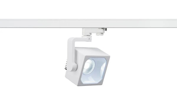 SLV 152781 Euro Cube, 3 Phasen Strahler, weiß, LED, 26W, 4000K, 2740lm, 60°
