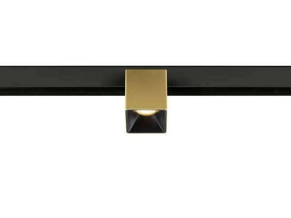 SLV 1008987 Fix-It!, 48V LED-Spot DALI, 6.6 Watt, 3K, UGR19, in gold/ schwarz