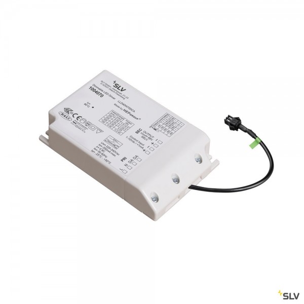 SLV 1004070 LED Treiber, dimmbar Dali/ 1-10V, 250/350/500/700mA, 1,5-40W