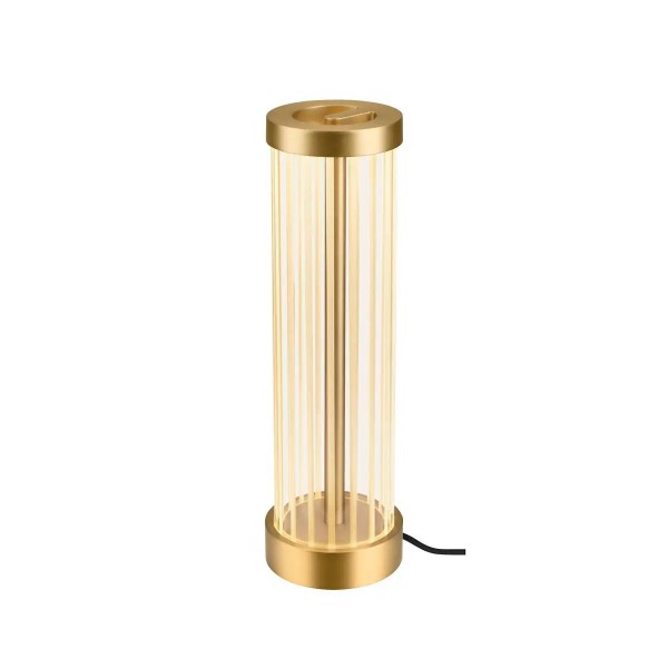 SLV 1008039 Quimera, LED-Tischlampe liniert, 4.3W, CCT 27/3K, in messing