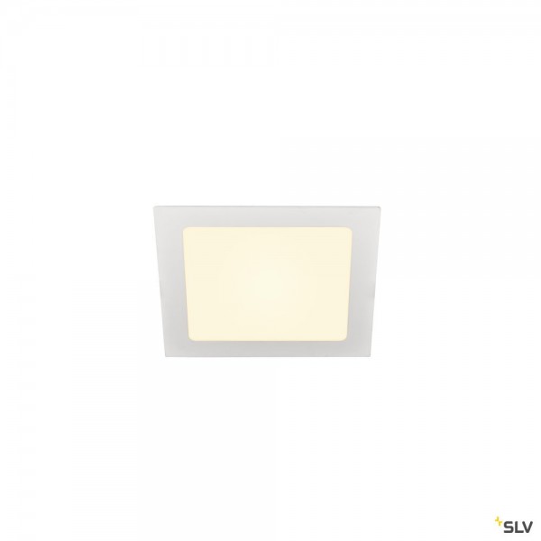 SLV 1003012 Senser 18, Deckeneinbauleuchte, weiß, LED, 9,7W, 3000K, 820lm