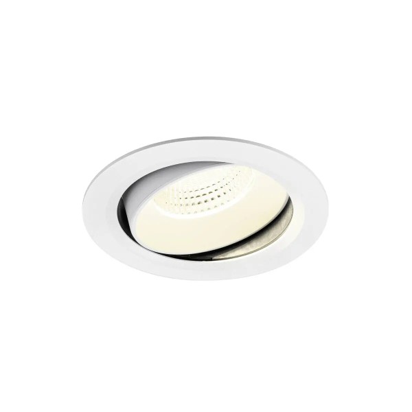 SLV 1010024 Numinos Move XL, LED-Einbaustrahler, 24W, 4000K, 3800lm, 55°, in weiß