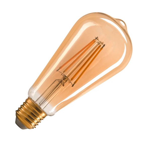 SLV 1005265 Leuchtmittel, gold, dimmbar, E27, LED, 7,5W, 2500K, 700lm, 320°