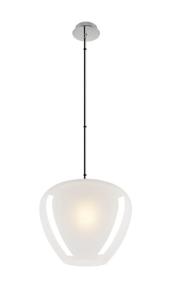SLV 1007878 Pantilo Convex 40, Glas-Pendelleuchte, in weiß, E27
