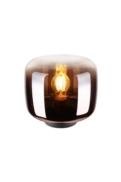 SLV 1010350 Pantilo Slim, Glas-Zylinder Tischlampe D23cm, dimmbar, E27, in kupfer