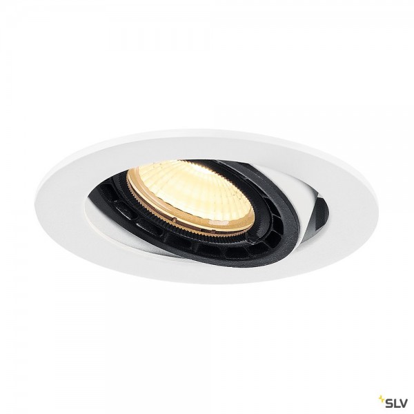 SLV 116311 Supros, Deckeneinbauleuchte, weiß, dimmbar C, LED, 12W, 3000K, 700lm