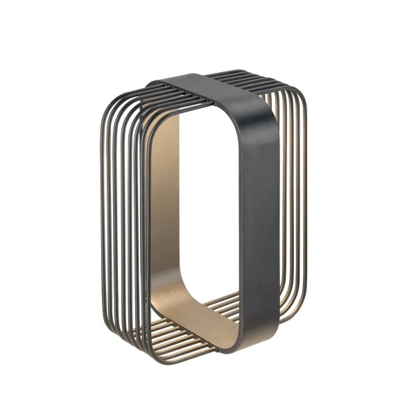 SLV 1008477 Grid Cube, LED Outdoor Stehlampe, IP65, 8W, 2700K, in schwarz
