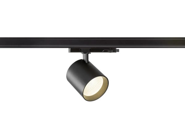 SLV 1008871 Trackspot C, 3-Phasen LED-Strahler, 29W, 3K, 50°, in schwarz