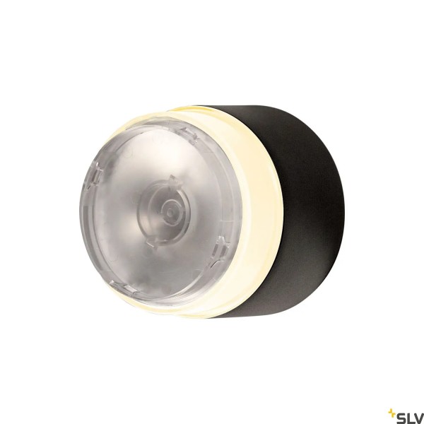 SLV 1006319 Mana, Basis, Außenwandleuchte, anthrazit, dimmbar, IP65, LED, 15W, 2700/3000K, 820lm