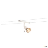 SLV 139101 Syros, Seilsystem, Strahler, weiß, GX5.3, max.50W SLV 139101 Syros, Seilsystem, Strahler, weiß, GX5.3, max.50W