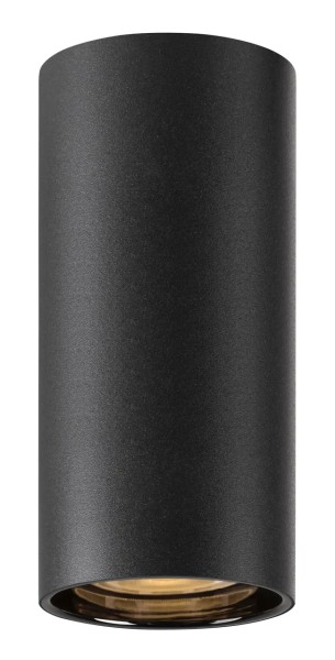 SLV 1006439 Asto Tube, Deckenleuchte, schwarz, QPAR51, GU10, max.10W