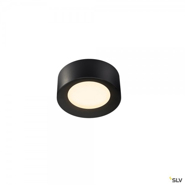 SLV 1002968 Fera 25, Deckenleuchte, schwarz, dimmbar Dali, LED, 19,5W, 3000K/4000K, 1650lm