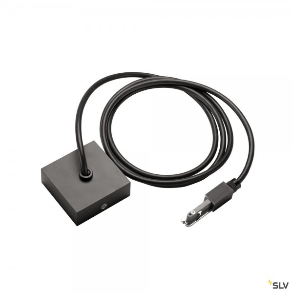 SLV 172090 2 Phasen, D-Track, Kabeleinspeiser, schwarz