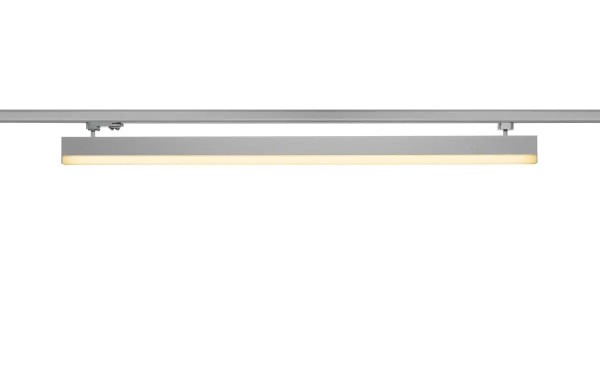 SLV 1001292 Sight Track, 3 Phasen Leuchte, silbergrau, LED, 38W, 3000K, 3100lm